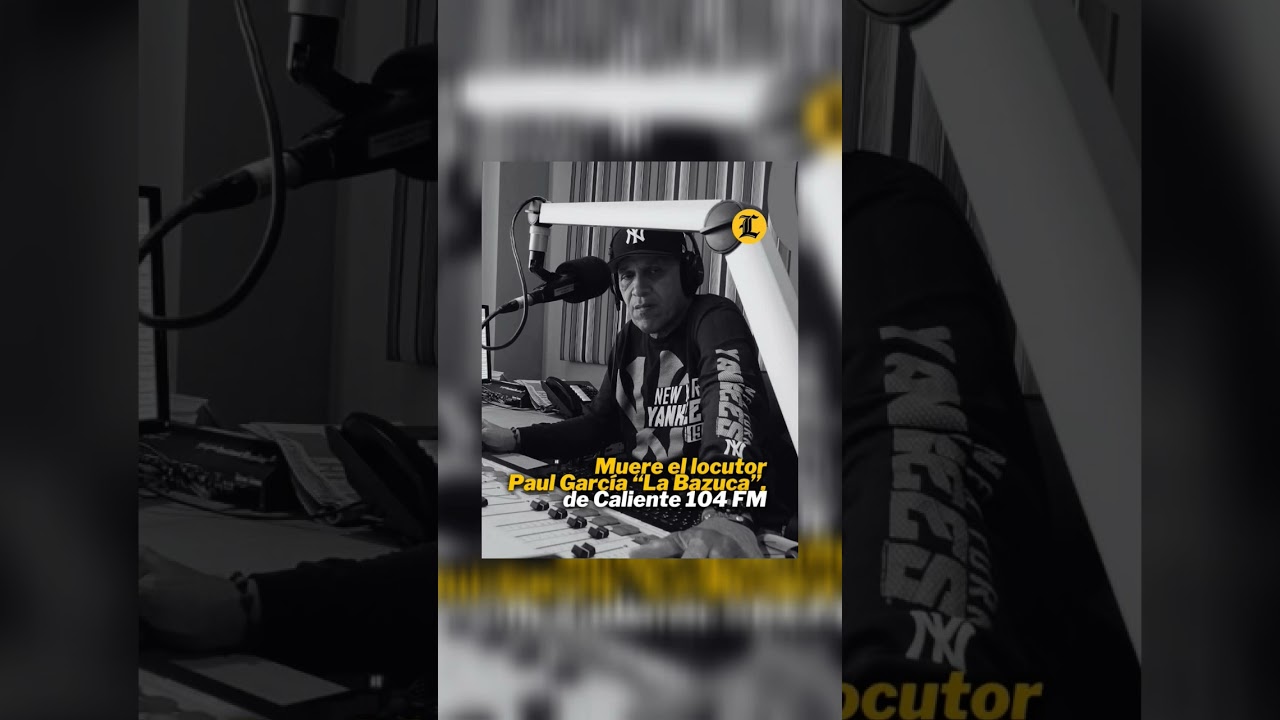 muere locutor de caliente 104 fm Paul Garc&iacute;a la b&aacute;sica suscribete 👍#relsviralシ#aguilascibaenas #news