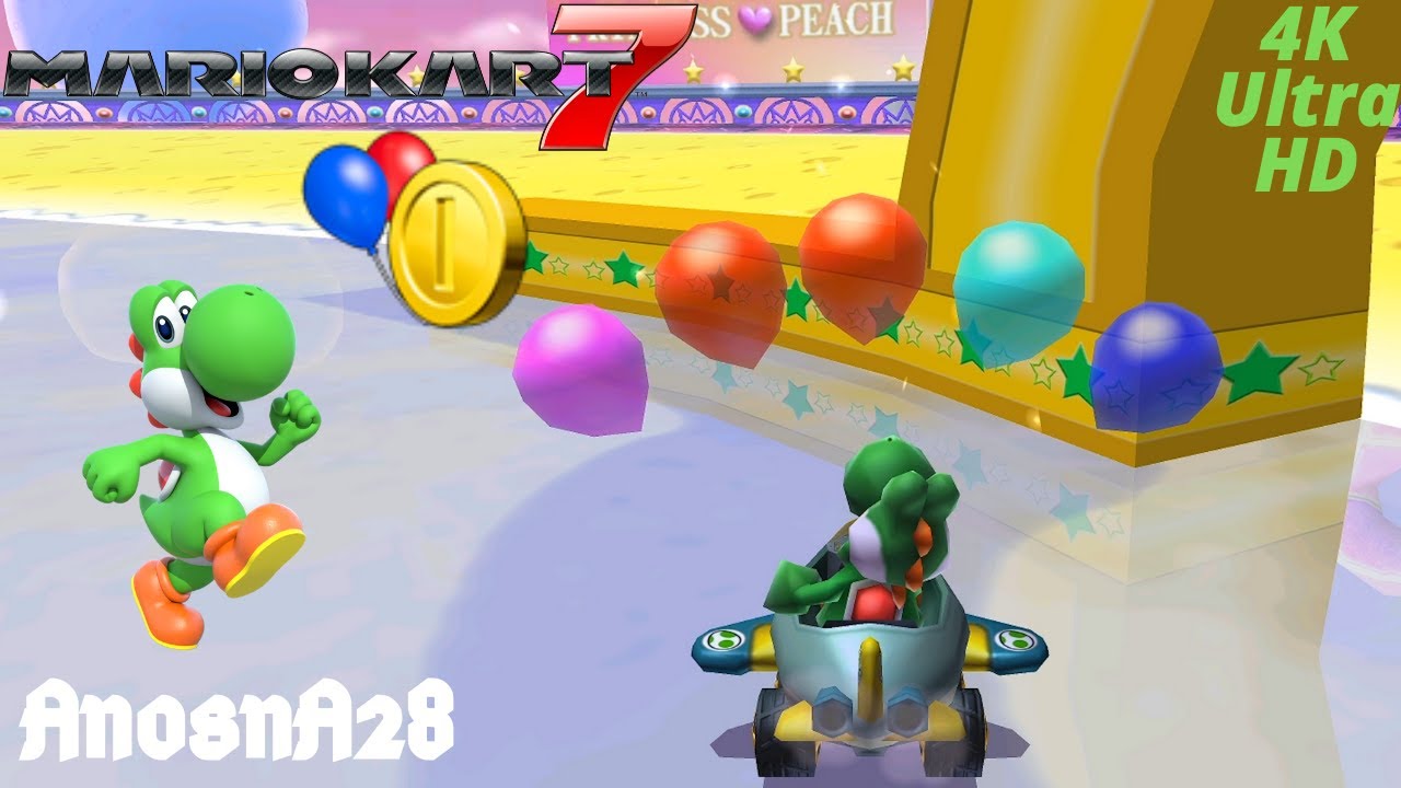 Mario Kart 7: Balloon Battle Mode [4K]