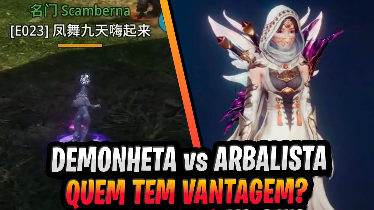 NO PvP ENTRE DEMONHETA E ARBALISTA QUEM LEVA VANTAGEM? 👀 | CORTES MIR4