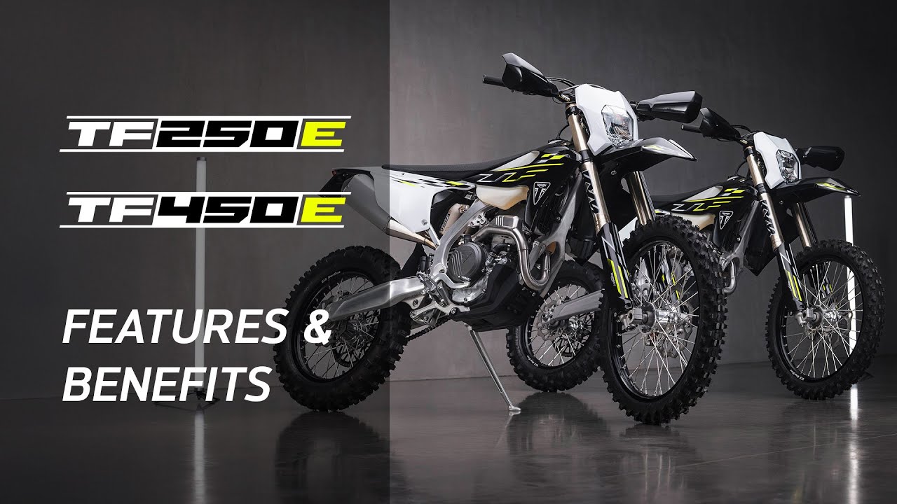 Triumph Enduro Range: TF 250-E & TF 450-E | Features and Benefits