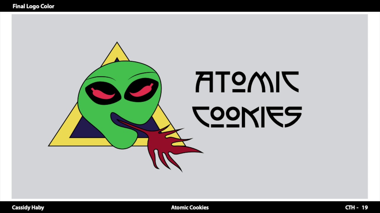 Atomic Cookies Logo Design