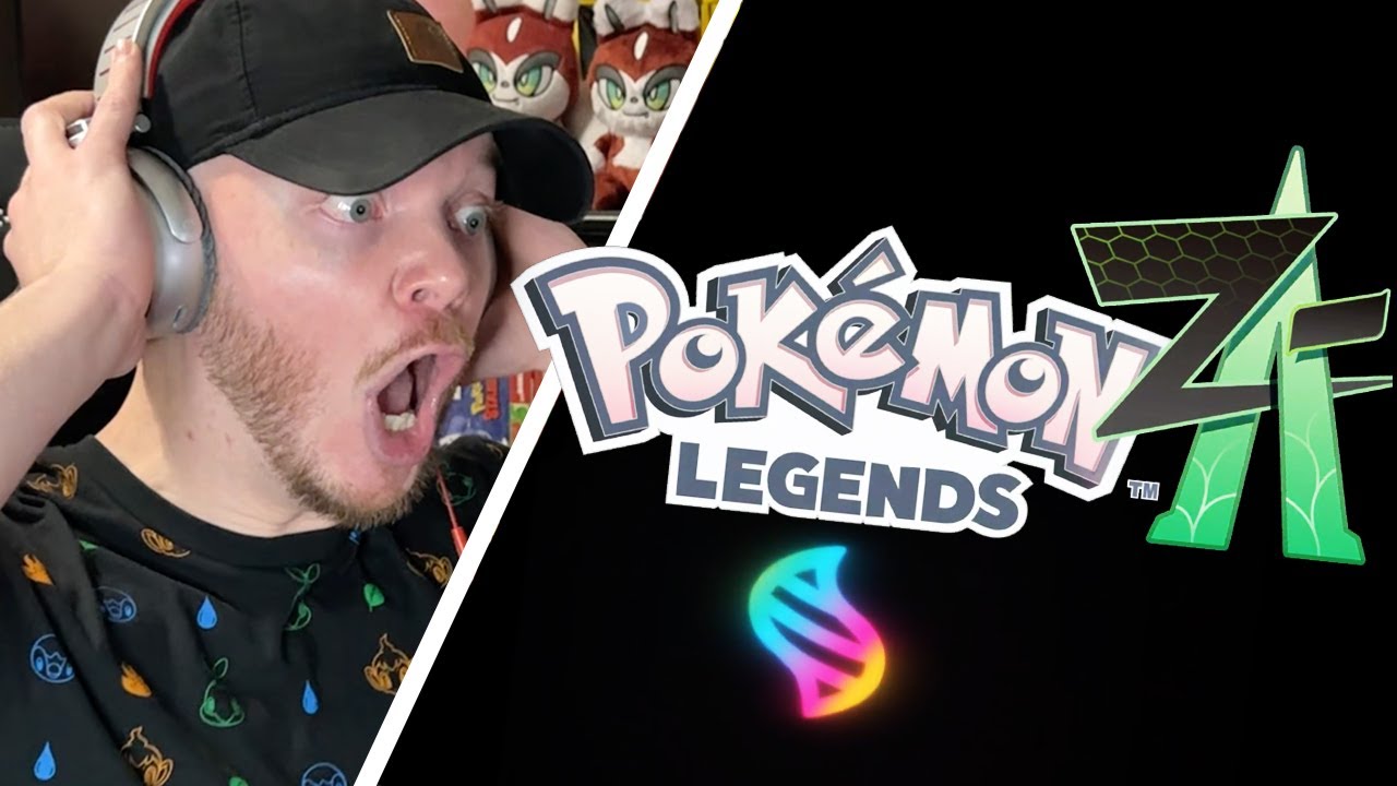 POKÉMON LEGENDS: Z-A ПРЕДСТАВЛЕНЫ!! БЕЗУМНАЯ РЕАКЦИЯ В ЖИВОМ РЕЖИМЕ!!
