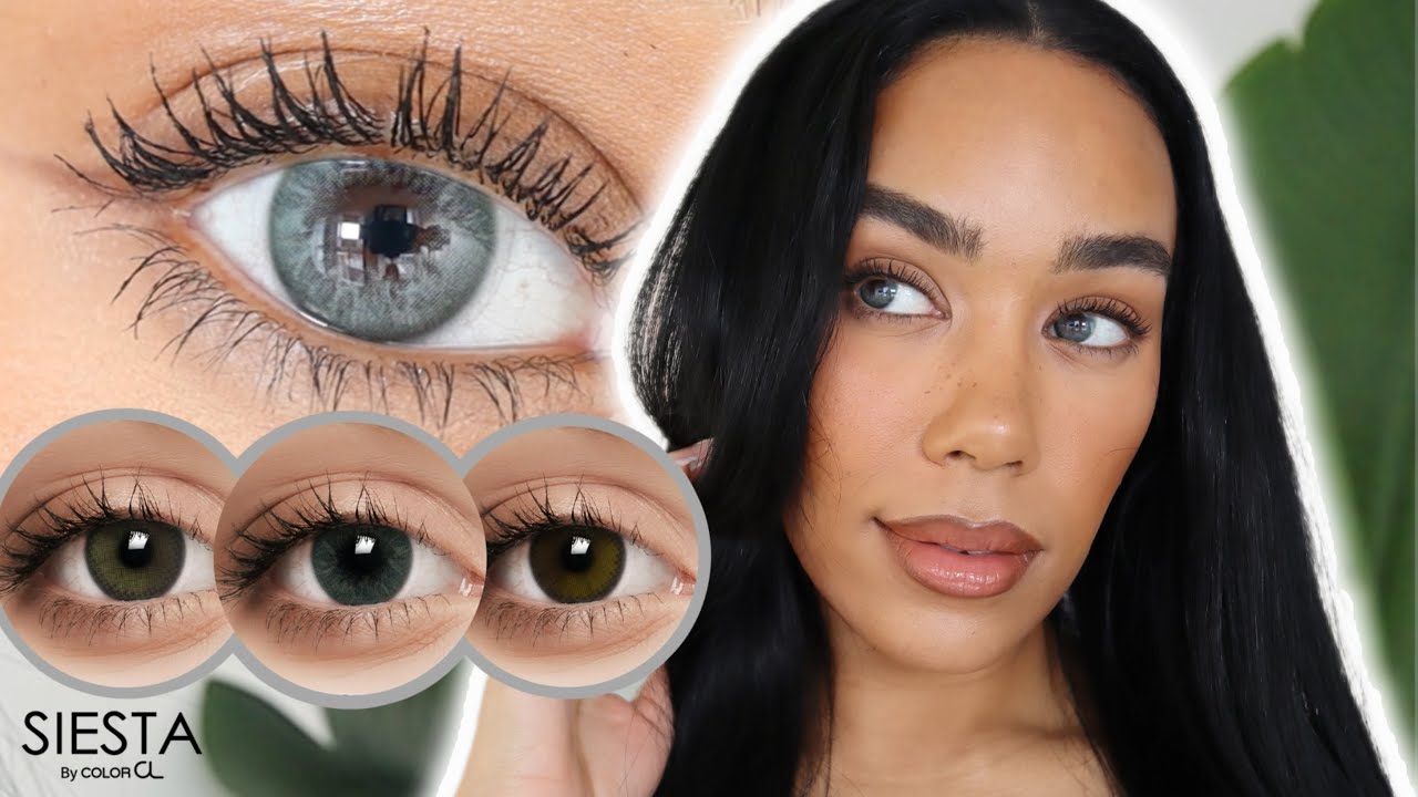 Natural $20 Color Contacts?! ColorCL Siesta Ultra Moist New Launch Review & Try-On 2025