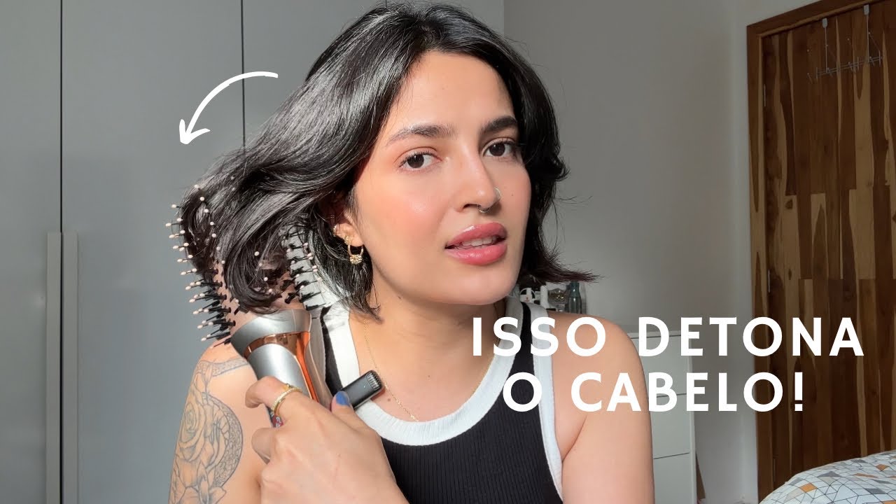 Escova Secadora estraga o cabelo??? | Saiba como cuidar e truques de utilização