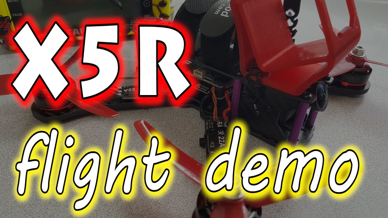 Realacc X5R Flight Demo