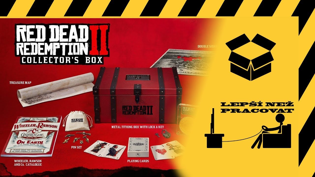 Český unboxing - Red Dead Redemption 2 Collector's Edition