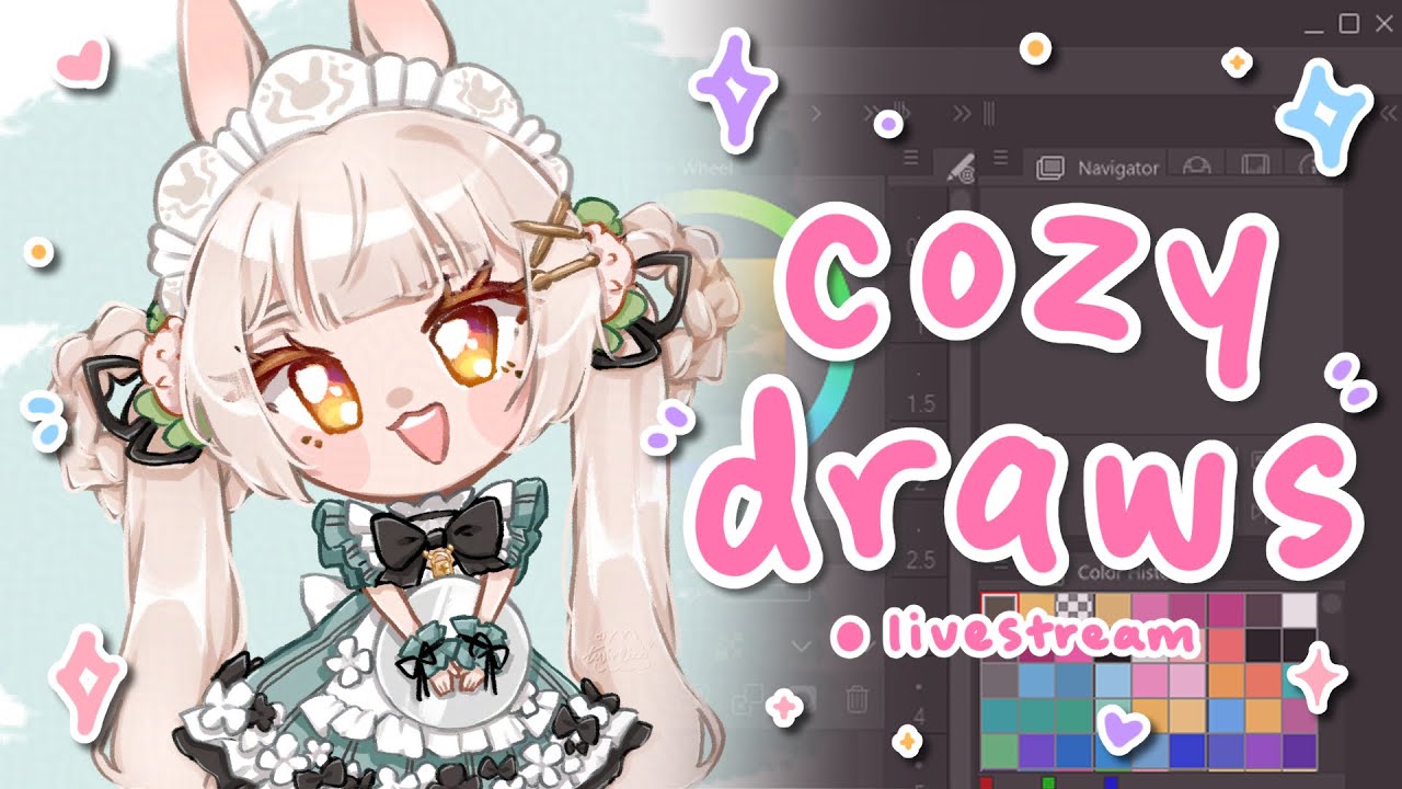 【 ART STREAM 】drawing chibi @Elveira + yaps! 📚