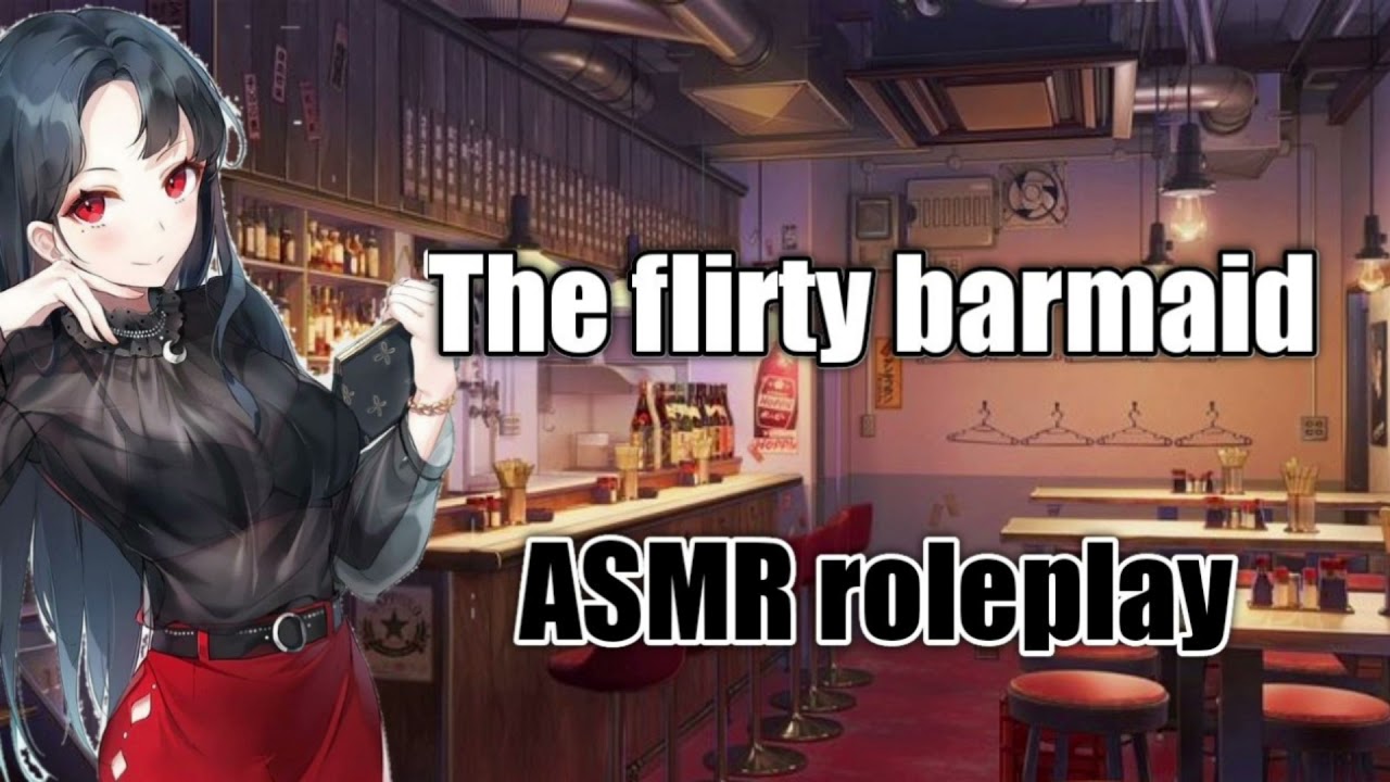 The flirty bartender - [F4A] {Chatting} {Strangers to more} - ASMR girlfriend roleplay