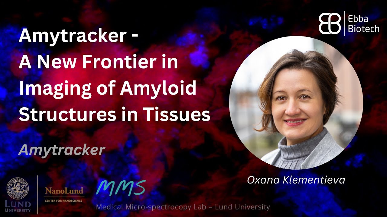 Ebba Biotech Webinar: Assistant Professor Oxana Klementieva (23.11.16)