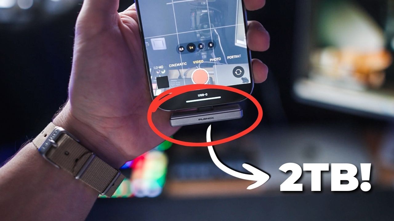 World's Smallest SSD to Record ProRes LOG on Your iPhone!