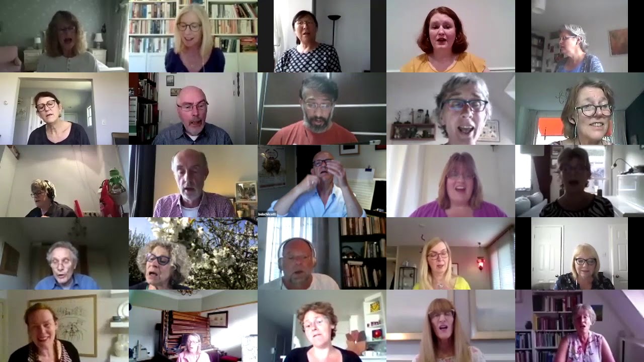 2020 05 29 Bob Chilcott Virtual Choir Jesus Springing