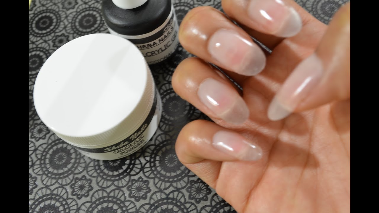 How To Gel Nails At Home (Super Easy) Featuring Sheba Nails GelCrylicSystem