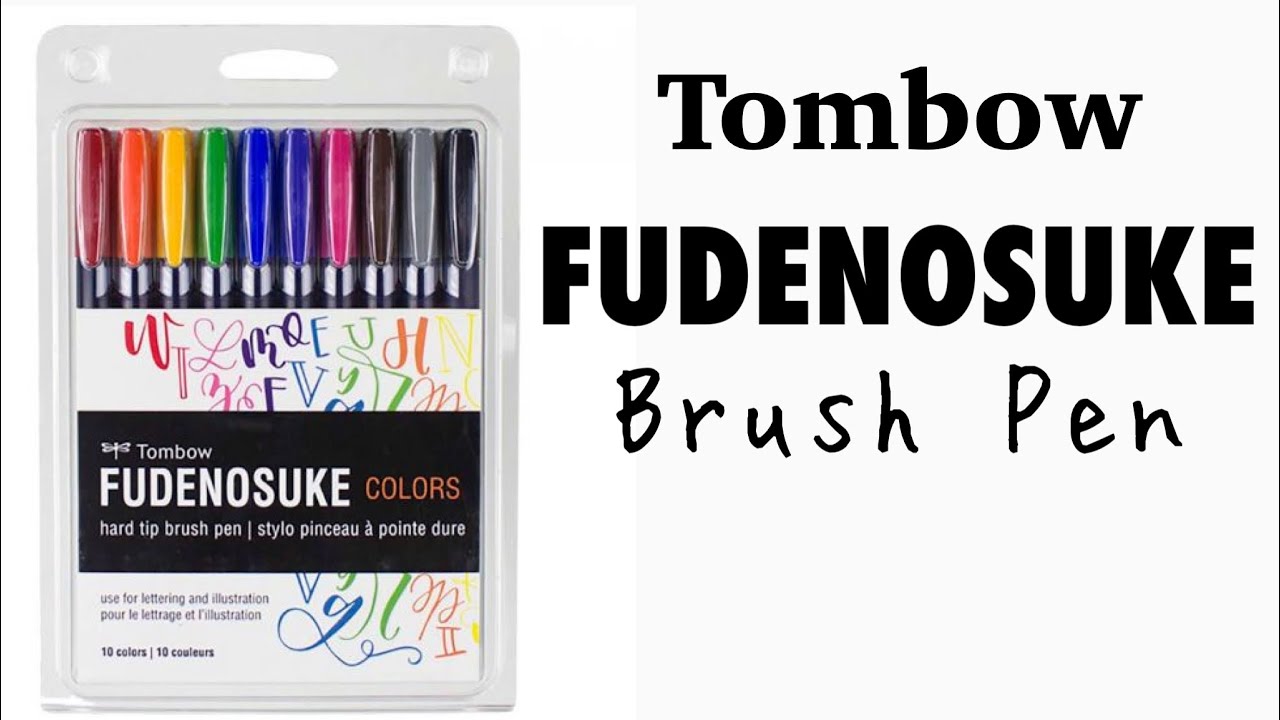 TOMBOW FUDENOSUKE BRUSH PEN