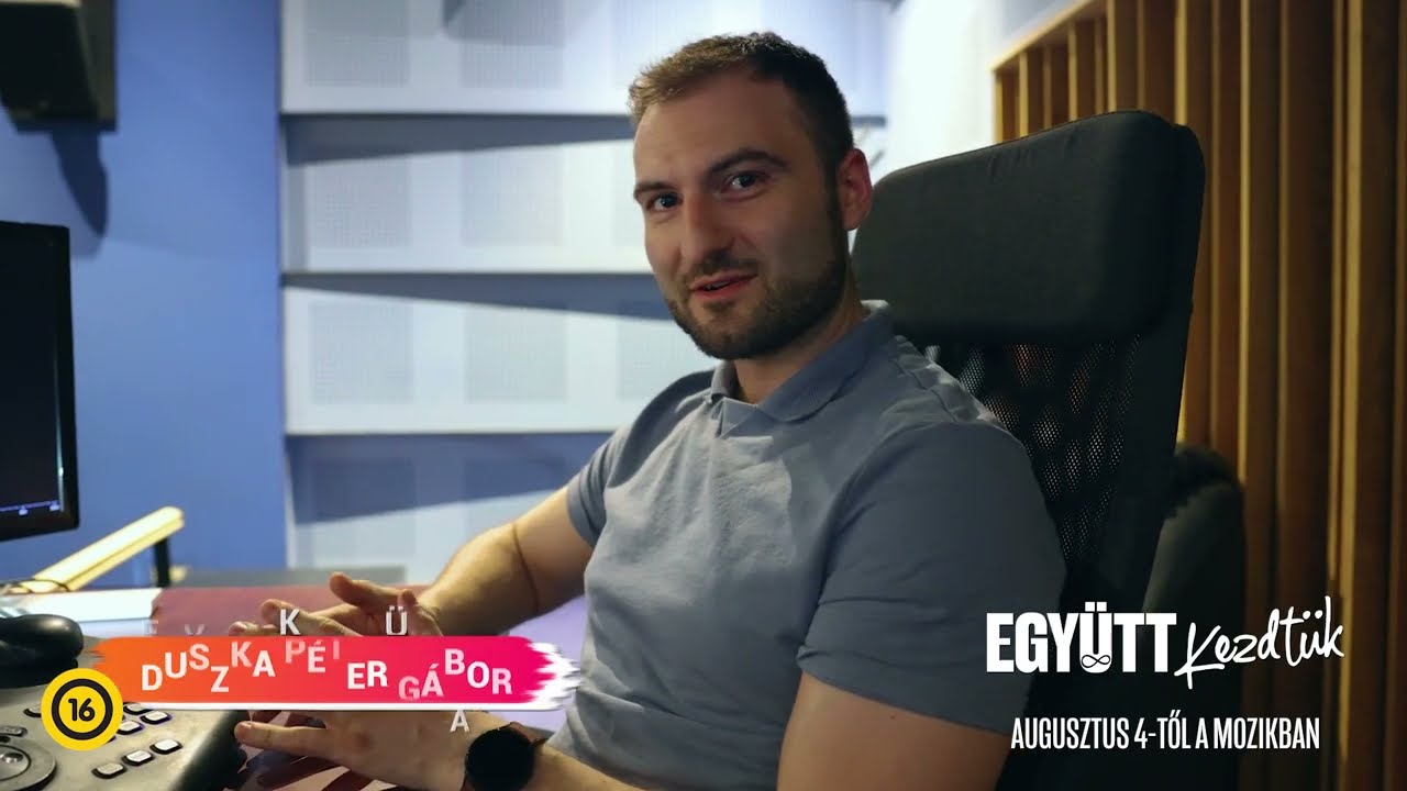Mit csinál a filmvágó? - Duszka Péter az EGYÜTT KEZDTÜK-ről