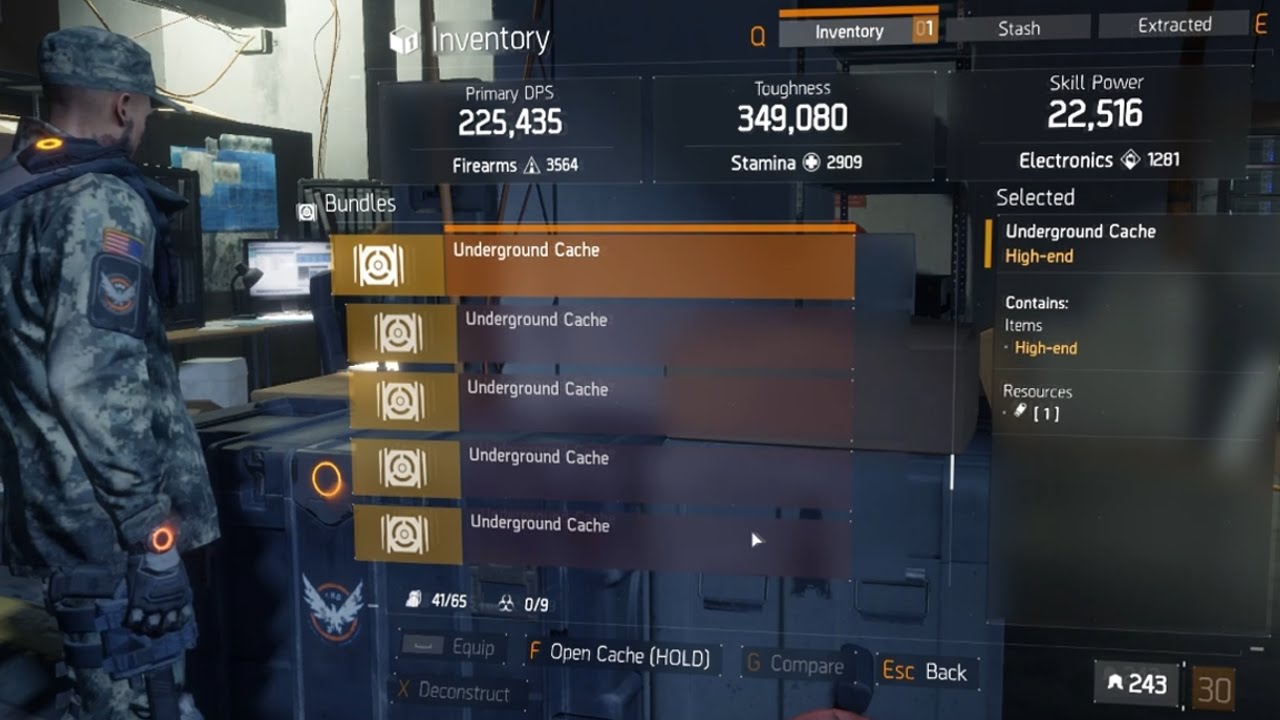 THE DIVISION - FASTEST WAY TO RANK UP IN THE UNDERGROUND! GET MORE SEALED CACHES & AMAZING LOOT!