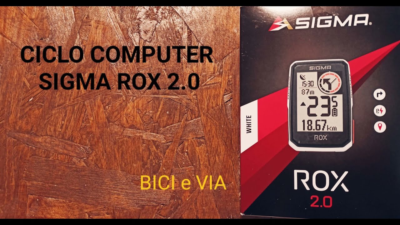 SIGMA ROX 2.0 - CICLO COMPUTER ECONOMICO parte 1