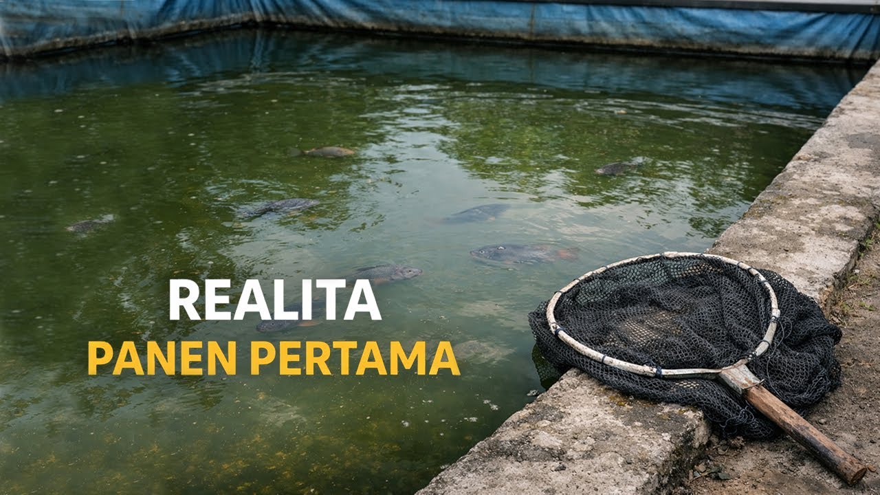 KENAPA BANYAK ORANG BERHENTI BUDIDAYA IKAN DI PANEN PERTAMA?