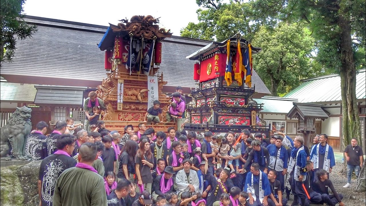 【愛媛】2023.09.18 西条祭り 上喜多川 建造40周年・奥之内屋台 奉納40周年記念運行