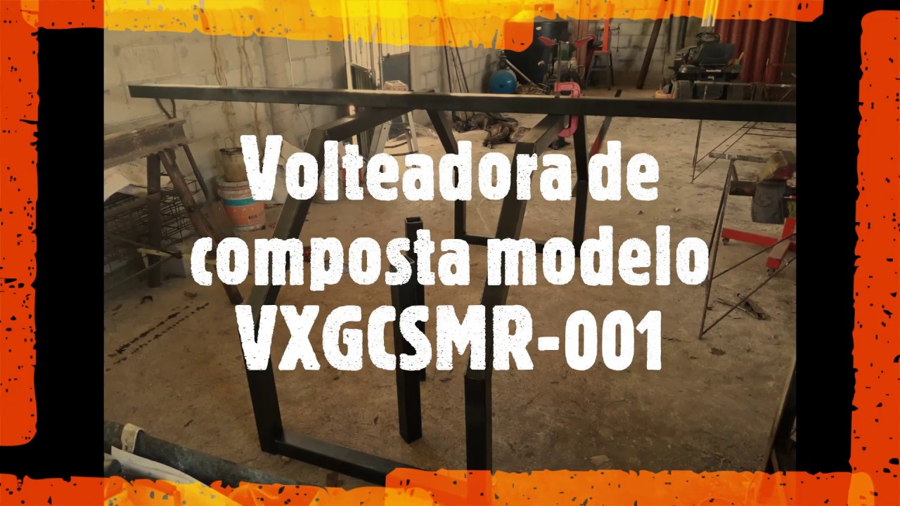 Volteadora, Aireadora de Composta (compost turner)