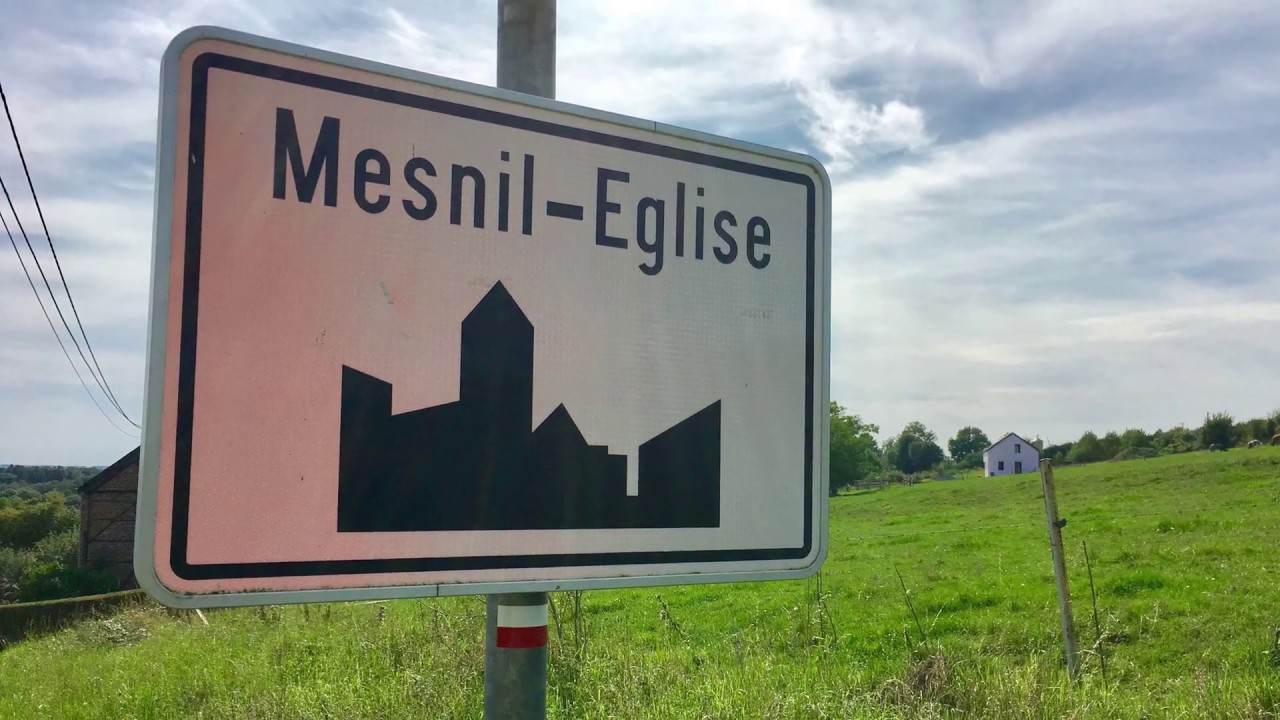 MESNIL-EGLISE vu d'en haut.
