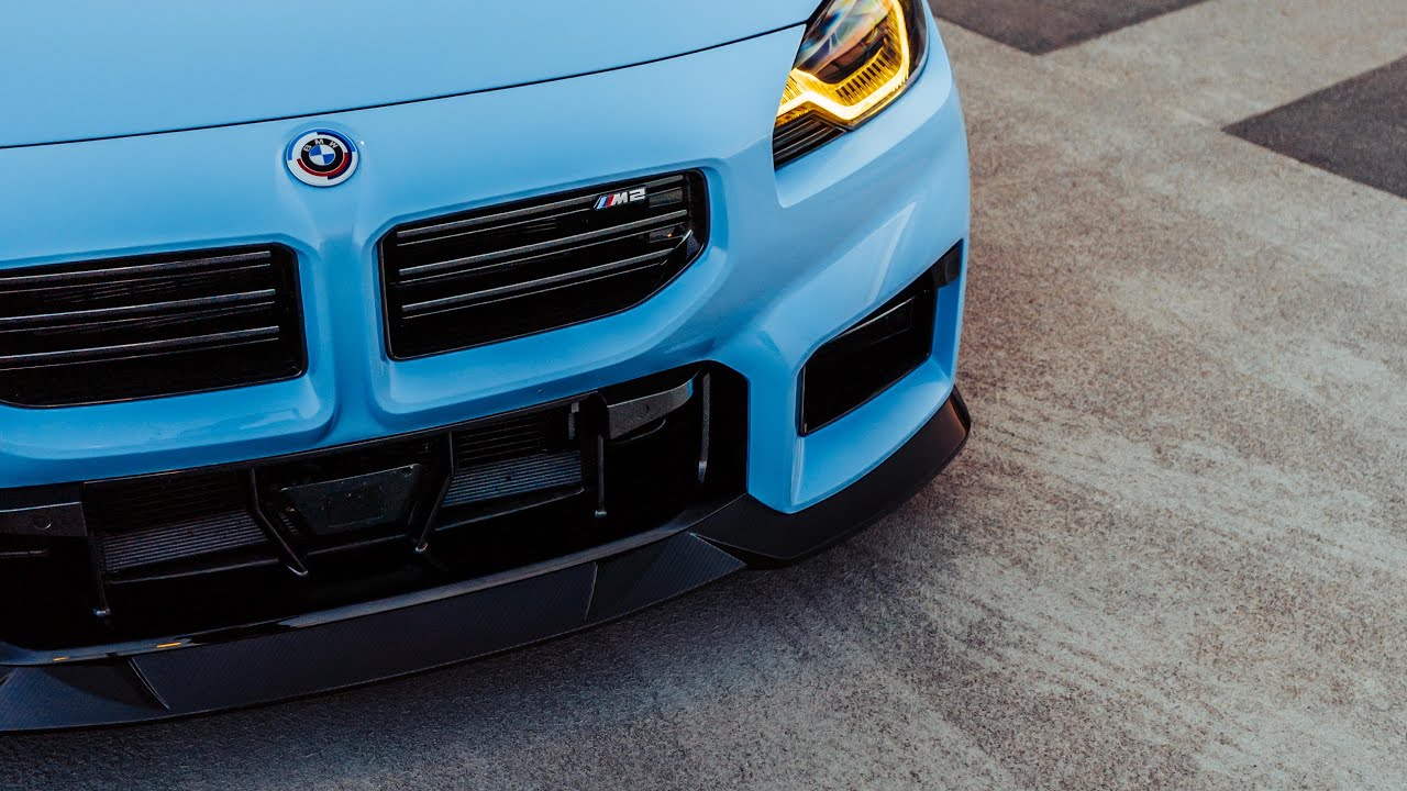 РУКОВОДСТВО ПО УСТАНОВКЕ: ПЕРЕДНИЙ СПЛИТТЕР MHC+ BMW M2 2023 G87 EDITION 1