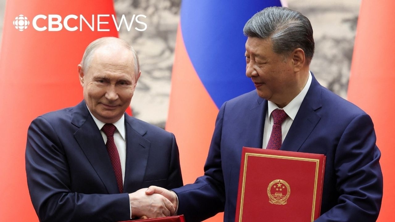 Xi strengthens trade deals with Russia as Putin visits China
