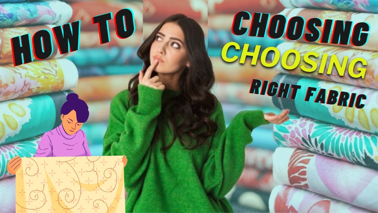 How to Choose the Right Fabric for Clothes 🧵👗 | A Complete Guide for Beginners