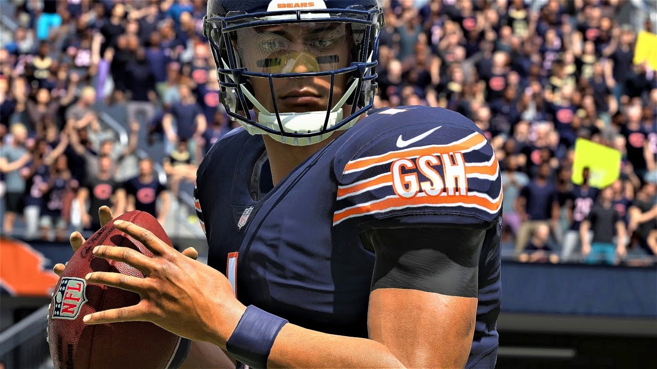 Madden 21 PS5 Next Gen Justin Fields Chicago Bears Make His Debut 11 Pick in NFL Draft 4K Game Play