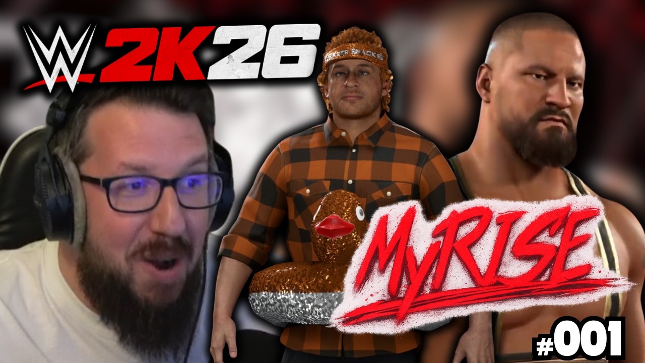 DER START in WWE 2K26 MyRise mit RUDI FRIKANDEL #001 - Die Reise startet! [UNCUT]