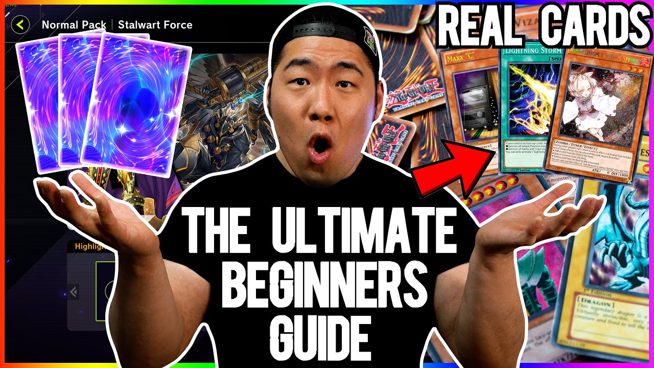 [How to BUY CARDS] MASTER DUEL to REAL YUGIOH the ULTIMATE GUIDE | Starting YUGIOH In 2022 [1]