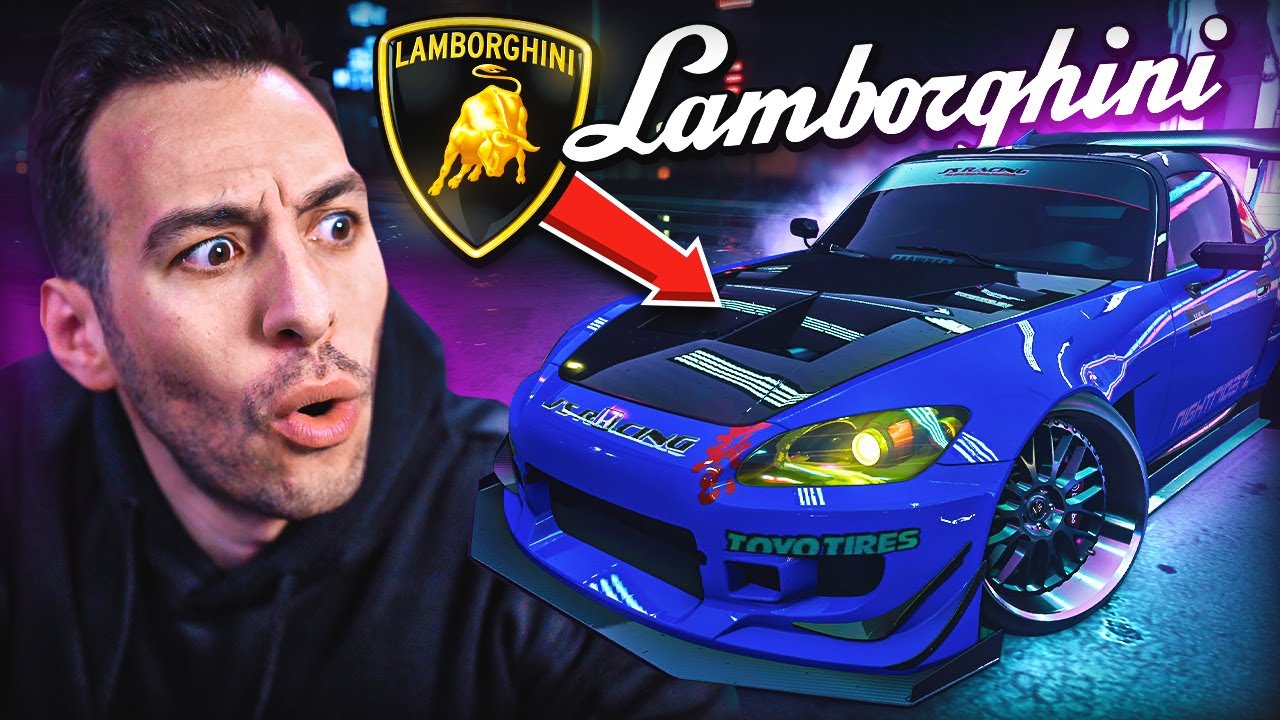 ΒΑΖΩ ΚΙΝΗΤΗΡΑ LAMBORGHINI ΣΕ S2000 ΓΙΑ DRIFT ΣΤΟ NEED FOR SPEED HEAT !!!