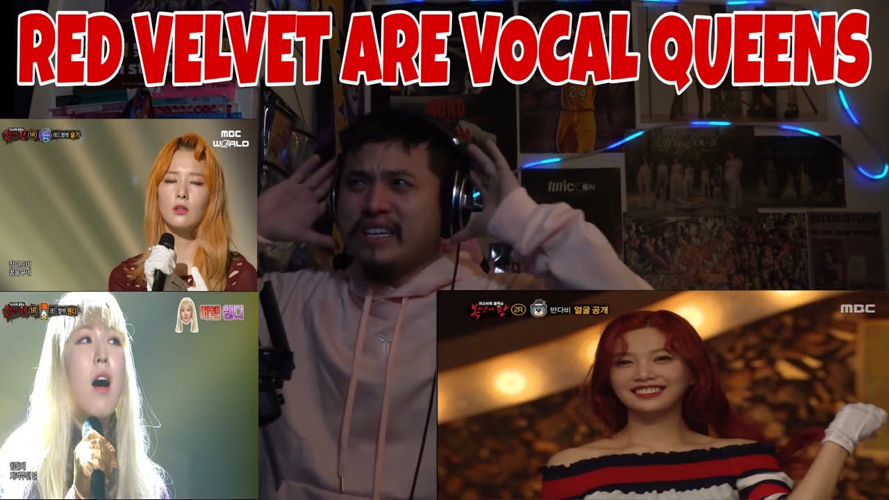 Живые выступления Red Velvet РЕАКЦИЯ | ВСЕ выступления певцов в масках