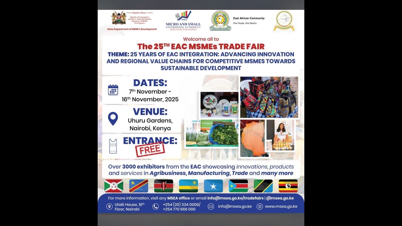 25TH EAC MSMEs TRADE FAIR BURUNDI DAY (12NOV2025)