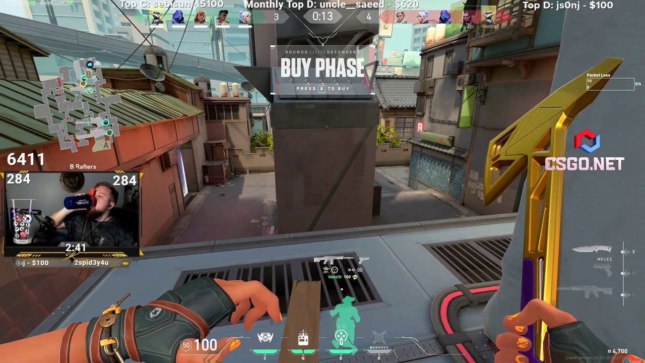 JASONR INSANE RAZE VALORANT RADIANT GAMEPLAY [Full Match VOD]