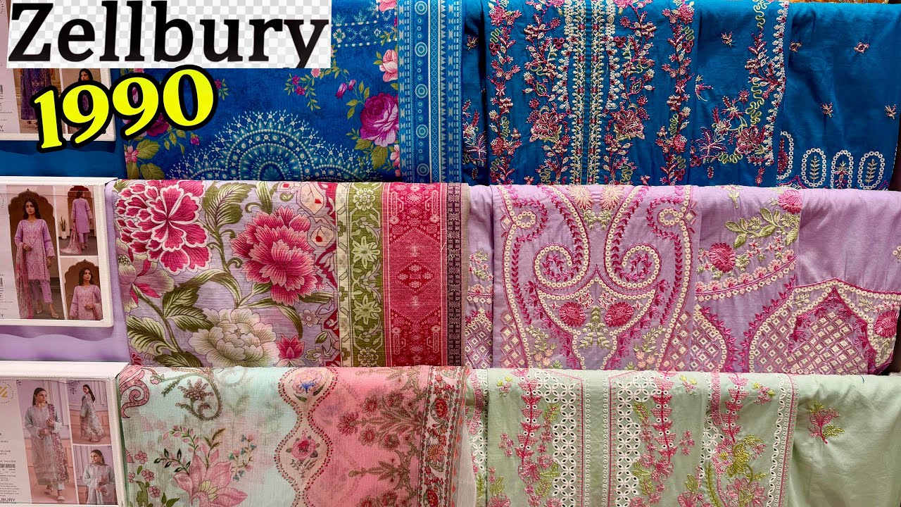 Zellbury New Unstitched Collection 2026❤️Zellbury Summer Collection 2026❤️Zellbury Sale 2026