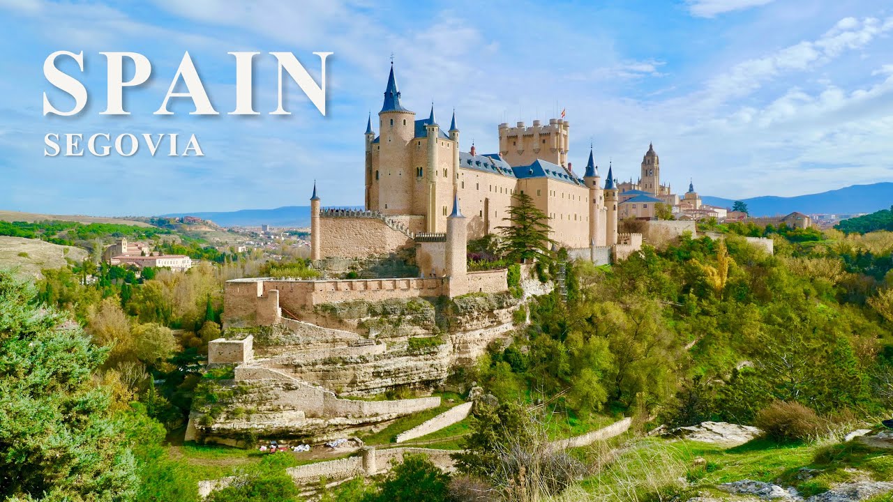 【スペイン旅行🇪🇸】 白雪姫のお城のモデル！？/世界遺産の街セゴビアを散策/パラドールから絶景/2024年11月