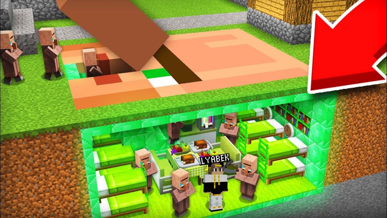 🤑QISHLOQ TAGIDAN QISHLOQILAR MECMONXONASI | INECRAFT UZBEK TILIDA