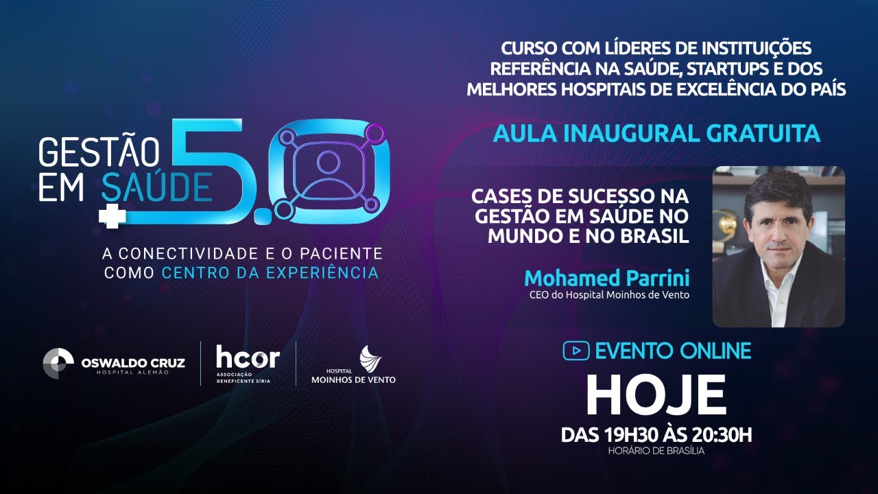 Gestão em Saúde 5.0 - Cases de sucesso na gestão em saúde no mundo e no Brasil
