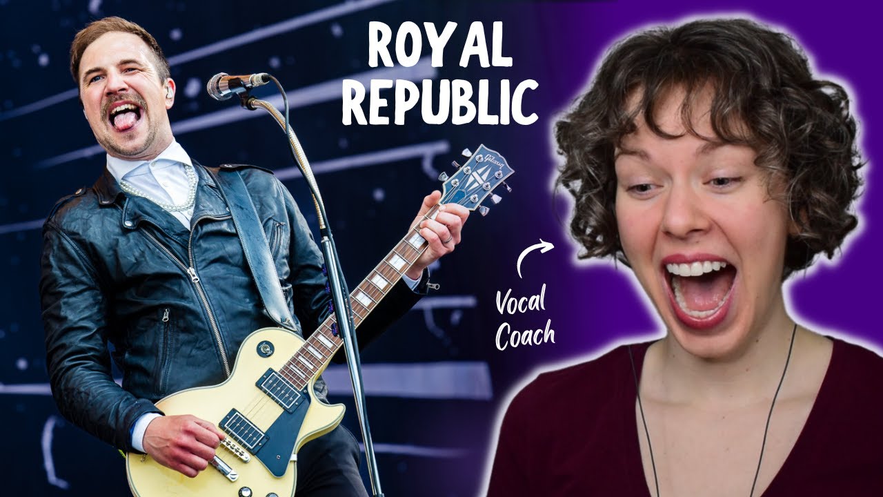 Best Band You've Never Heard! Vocal Coach reacts to Royal Republic performing Getting Along LIVE