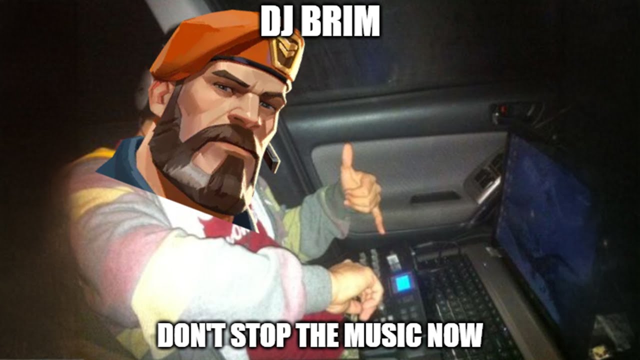 DJ Brim, don't stop the music now