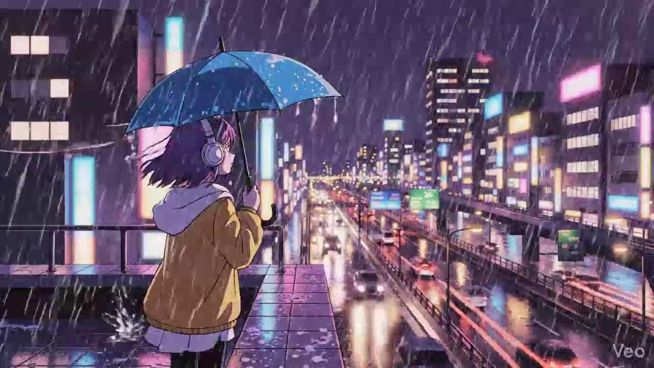 Tokyo Rain Night Session 🌧️ Calm Lofi Beats for Focus | Live Stream by The Japanese Town