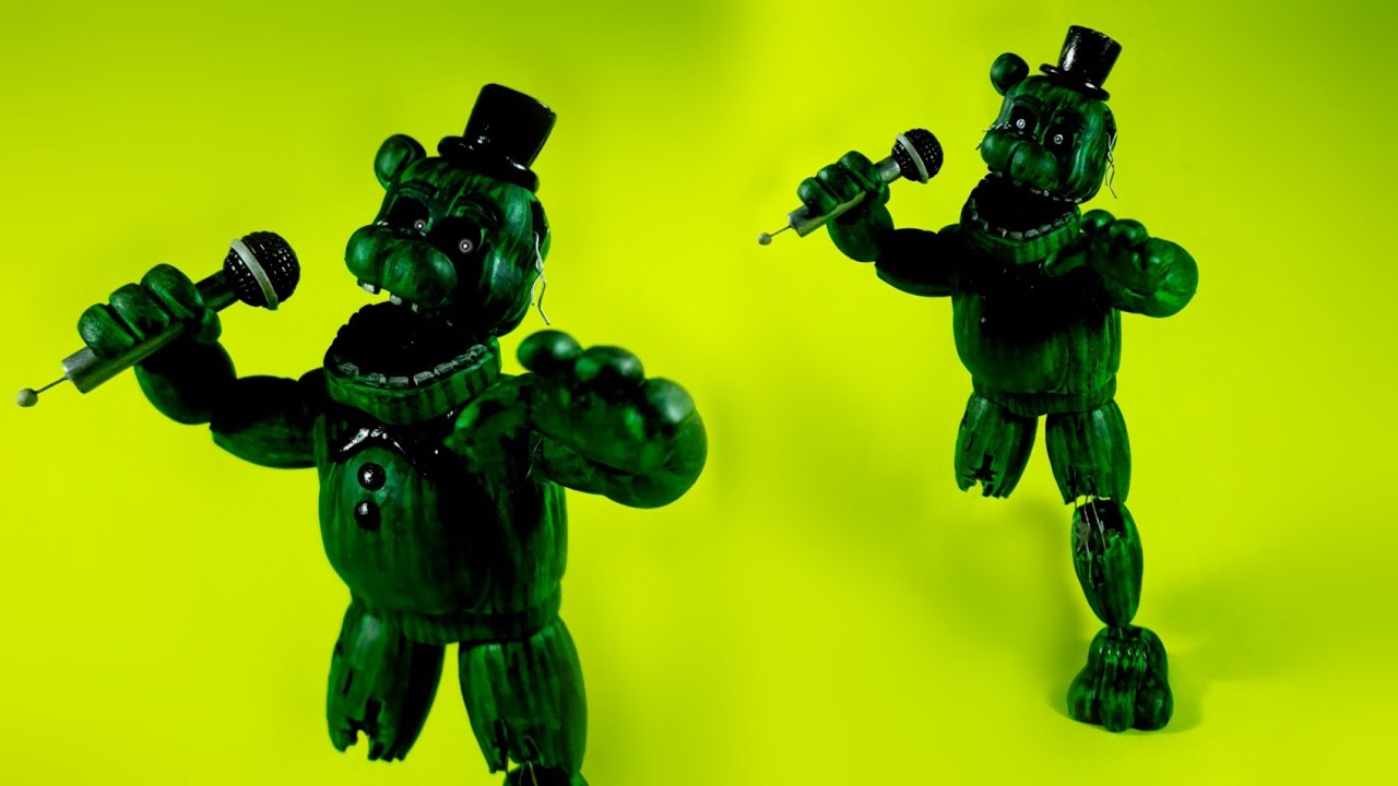 PHANTOM FREDDY😱😱(FNAF 3/FNAF UCN) PLASTILINA✔✔✔ PORCELANA✔✔ POLYMER CLAY✔