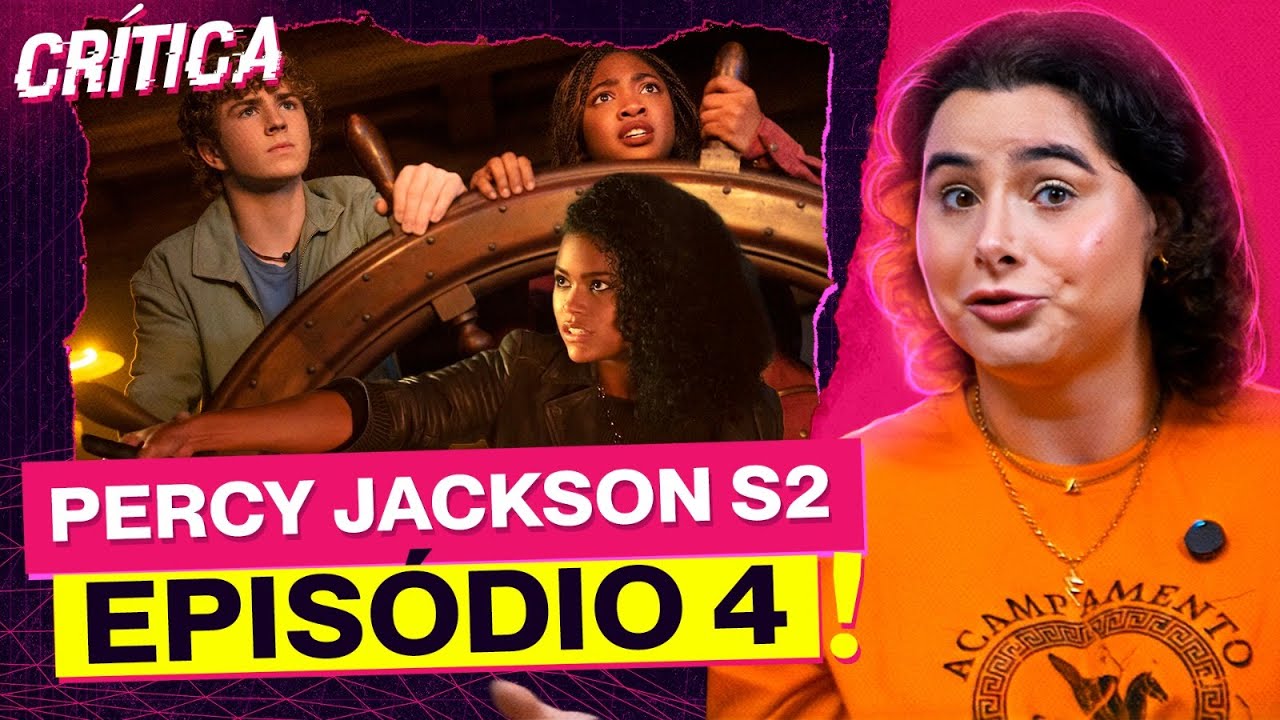 O MELHOR EPISÓDIO DA TEMPORADA! Percy Jackson Ep 4 - Crítica com Spoiler | Alice Aquino