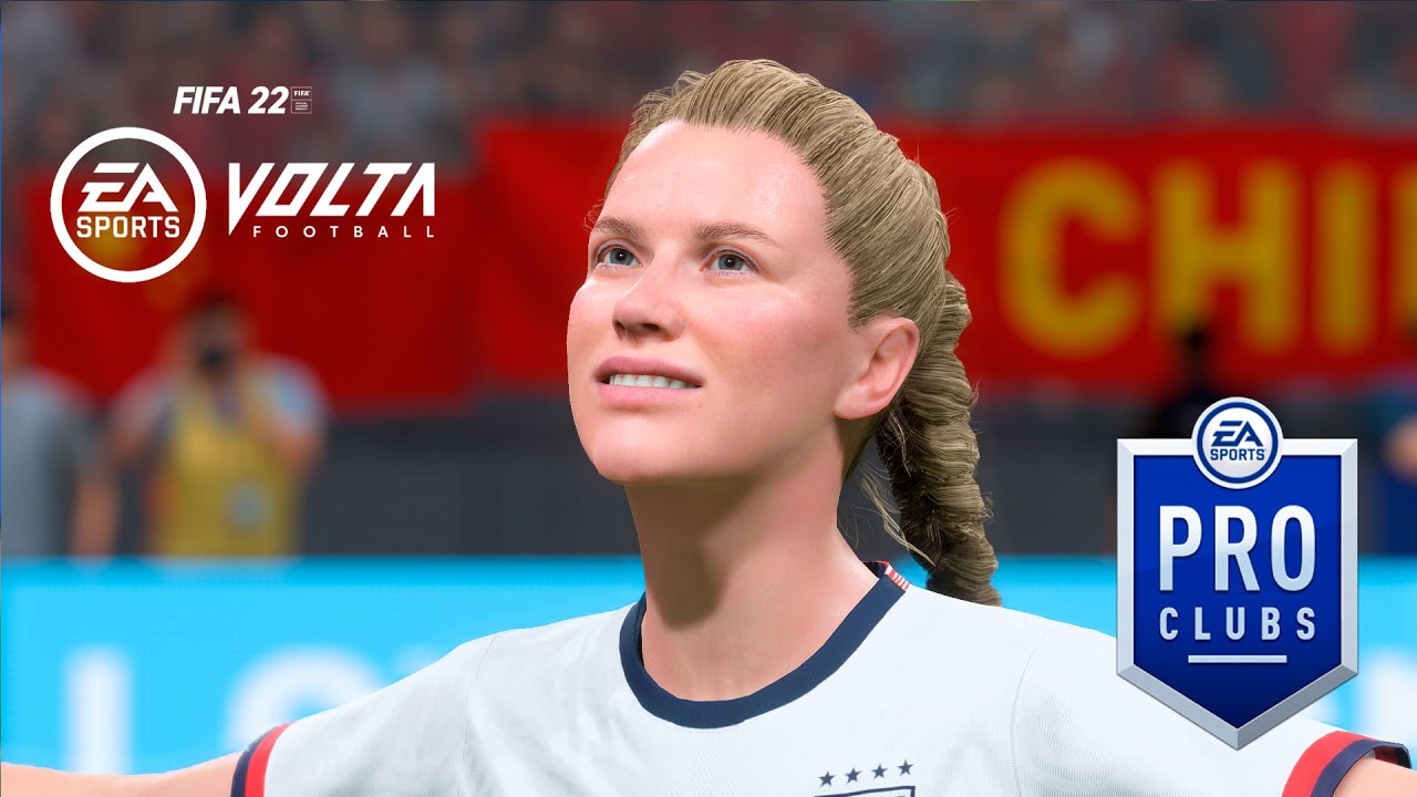FIFA 22 FEMALE CHARACTER  PRO CLUBS, VOLTA AMERICAN GIRL