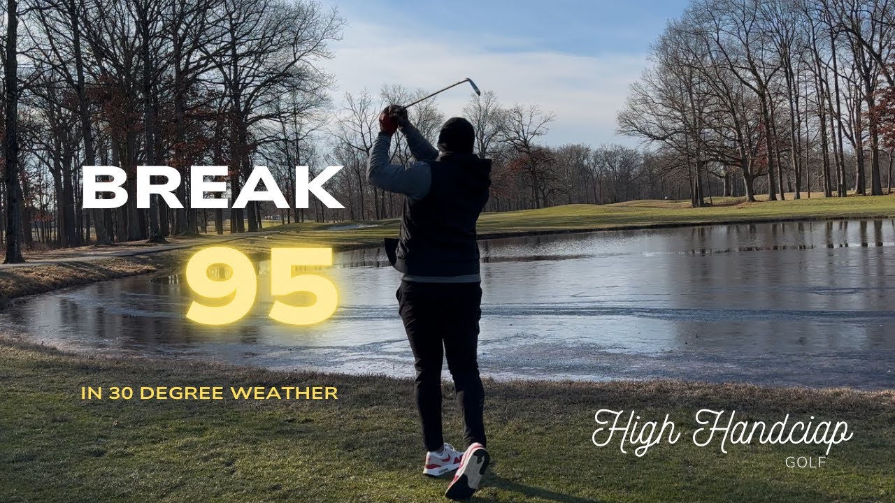 Can I BREAK 95 in 30 degree weather? First Course Vlog of 2025 - Tamarack East #everyshot