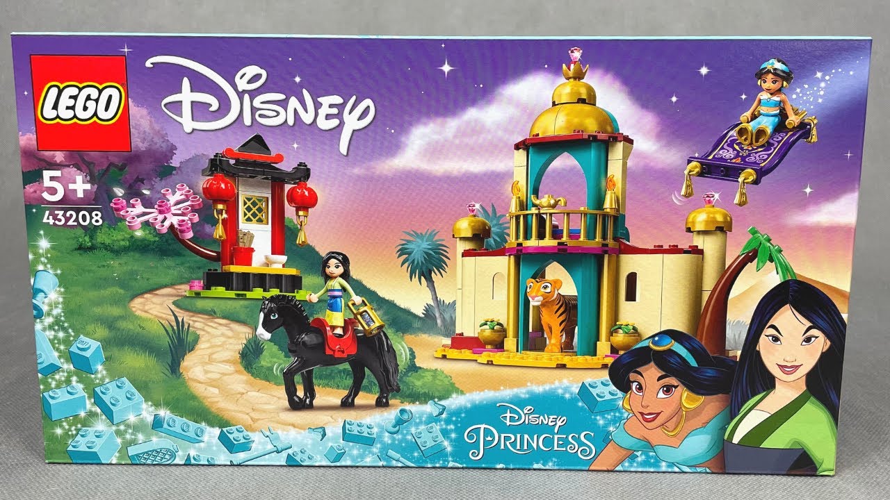 LEGO DISNEY 43208 | PRZYGODA DŻASMINY I MULAN | RECENZJA