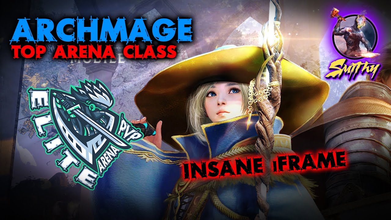 ⚔️[ARCHMAGE] BEST(UNFAIR) CLASS IN ACTION - Black Desert Mobile Global