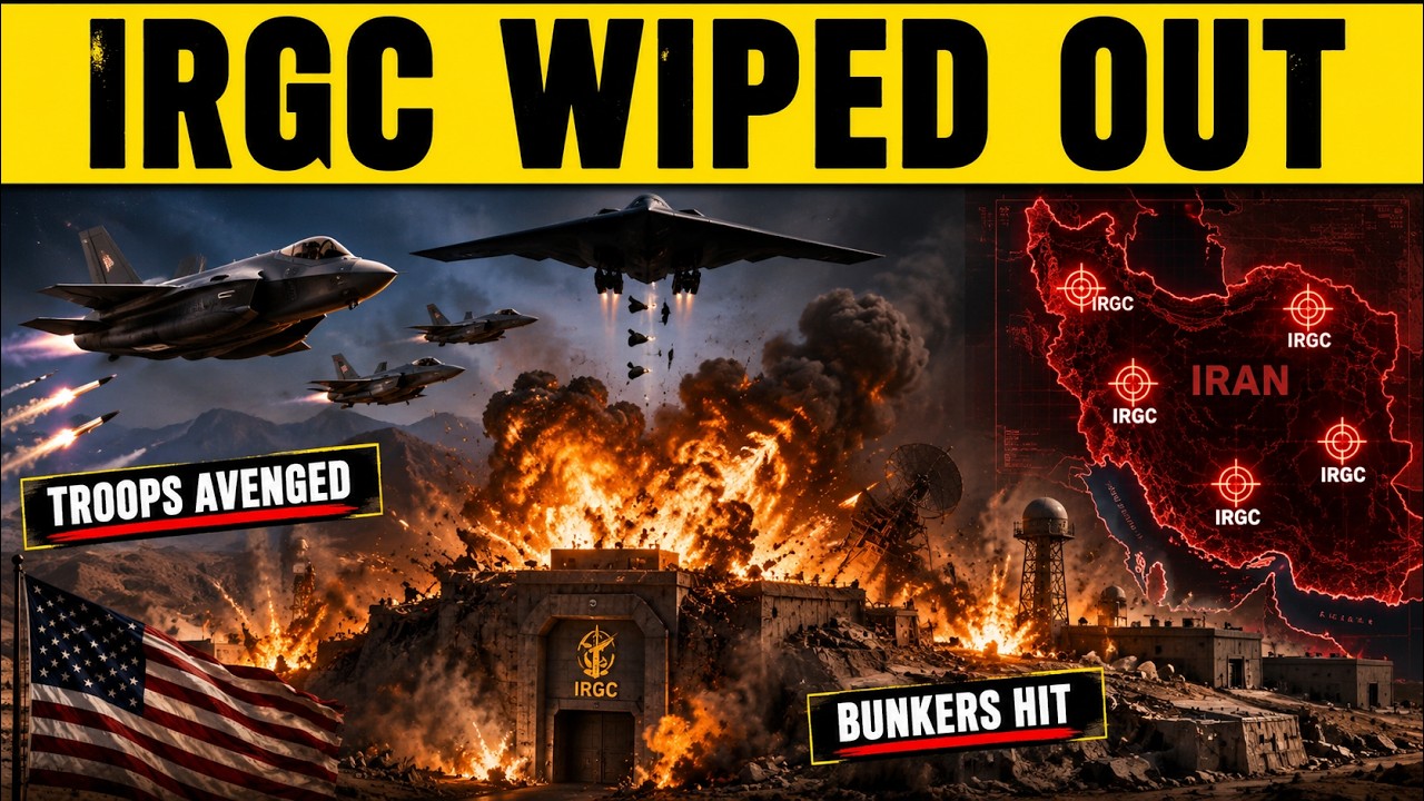 U.S. Military Just OBLITERATED The IRGC Forces That Attacked Our Troops
