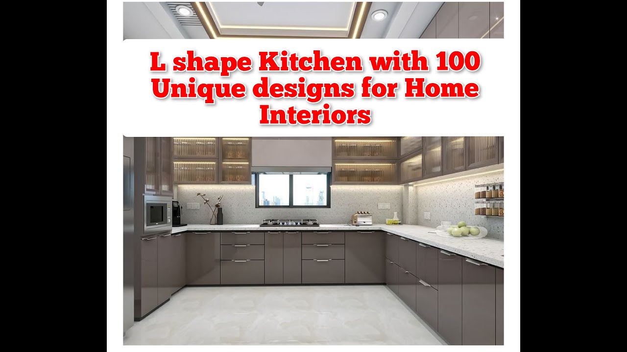 2025 Trend 100 Unique L-Shaped Kitchen Designs | Space-Saving & Stylish Ideas for Your Home Interior