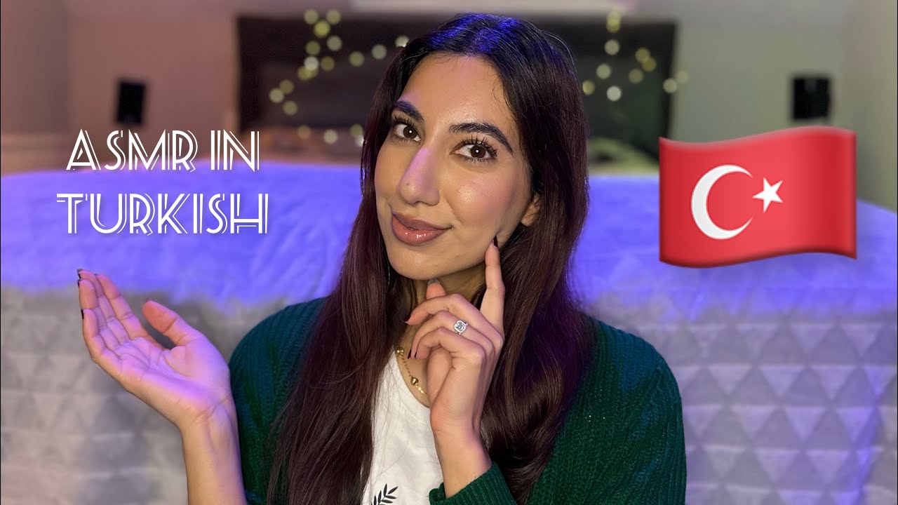 ASMR Trying to speak Turkish 4K (Up-close Clicky Whispers)